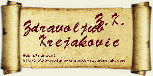 Zdravoljub Krejaković vizit kartica